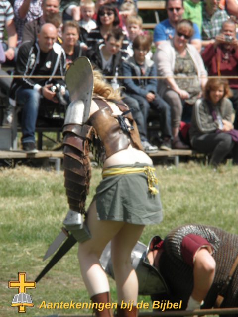 Vrouwelijke Gladiator / Gladiatrix
